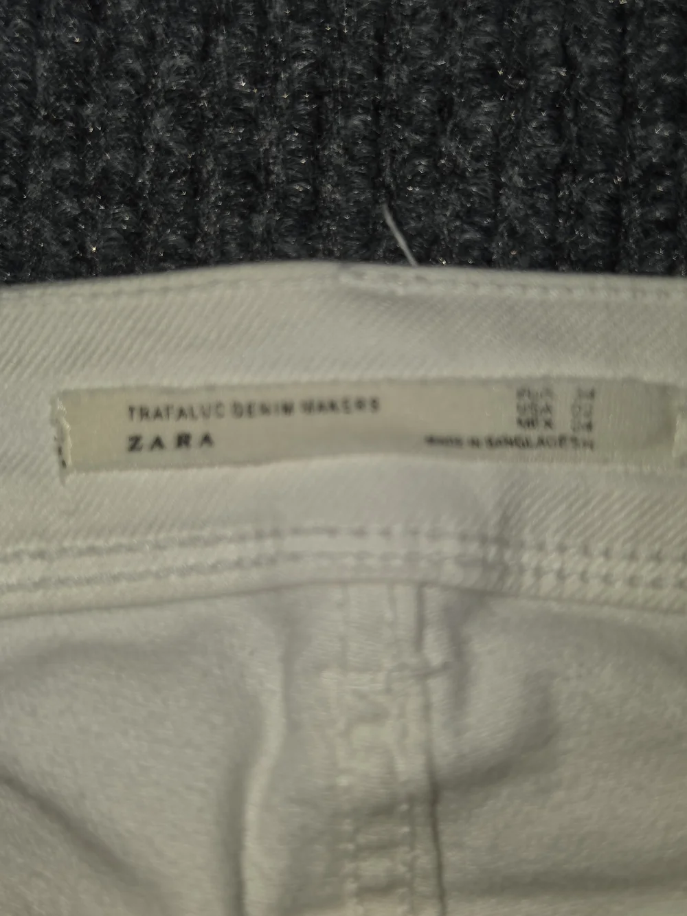 Zara White Skinny Jeans - Picture 3 of 7